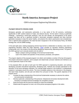 North America Aerospace Project