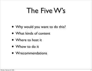 How to Bring Your Blog to Life