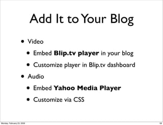 How to Bring Your Blog to Life