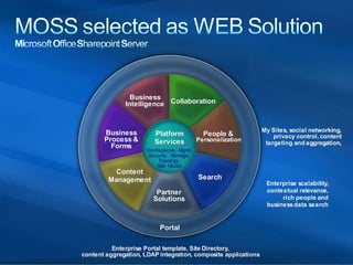 Sharepoint Web Solutions case study presentation at In-Telligent 2008 Conference in Dallas. 