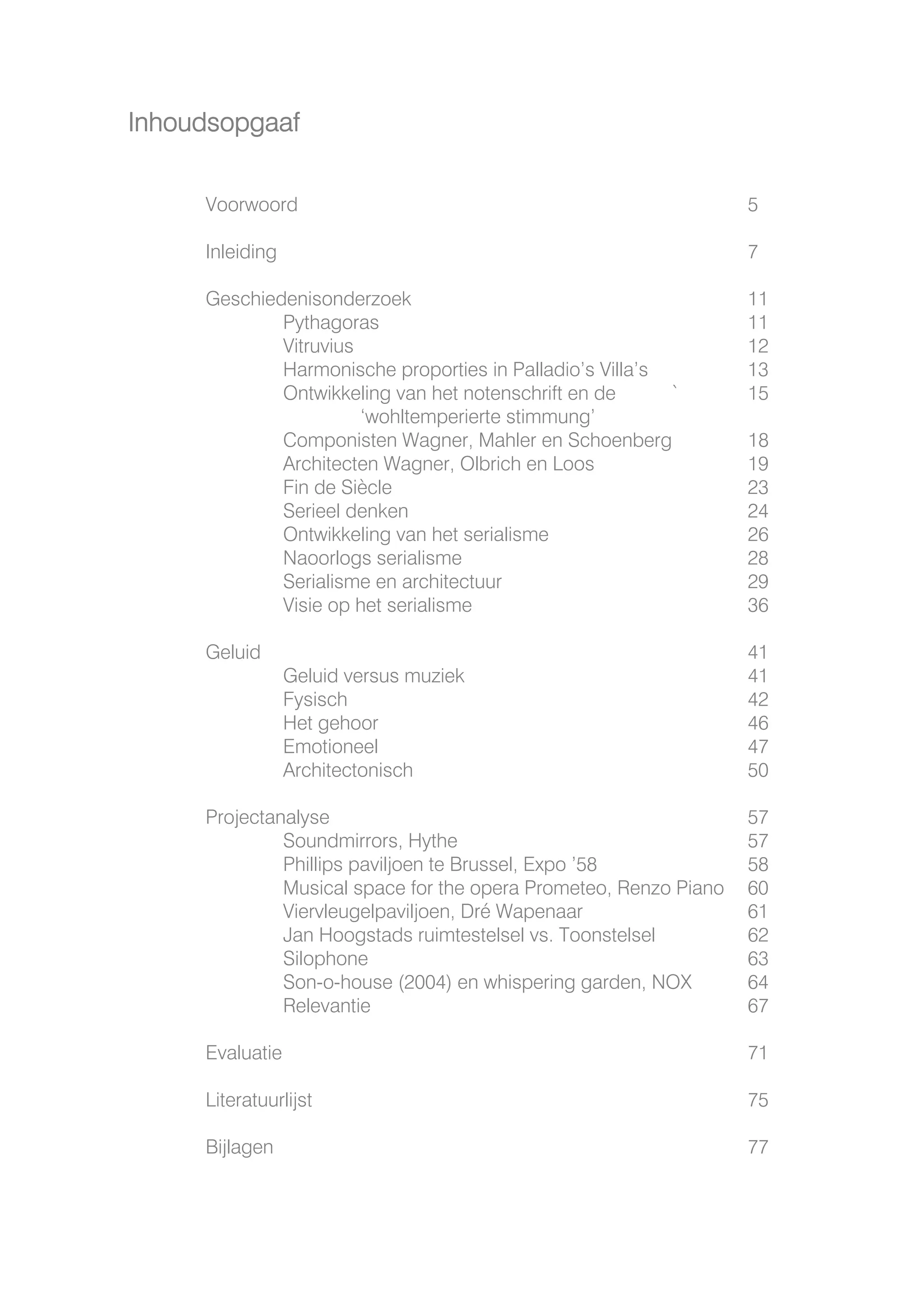 Auditive Architecture