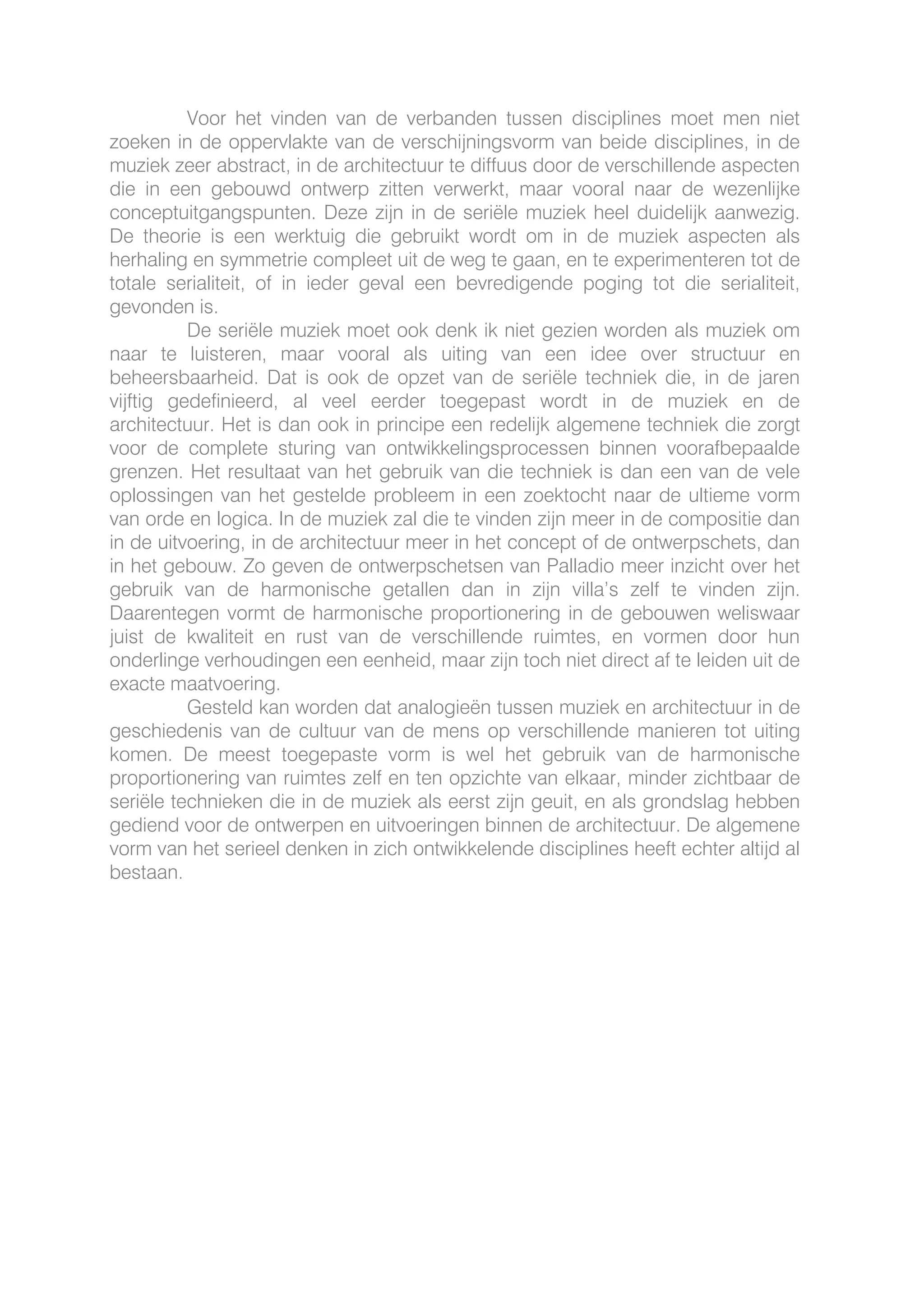 Auditive Architecture