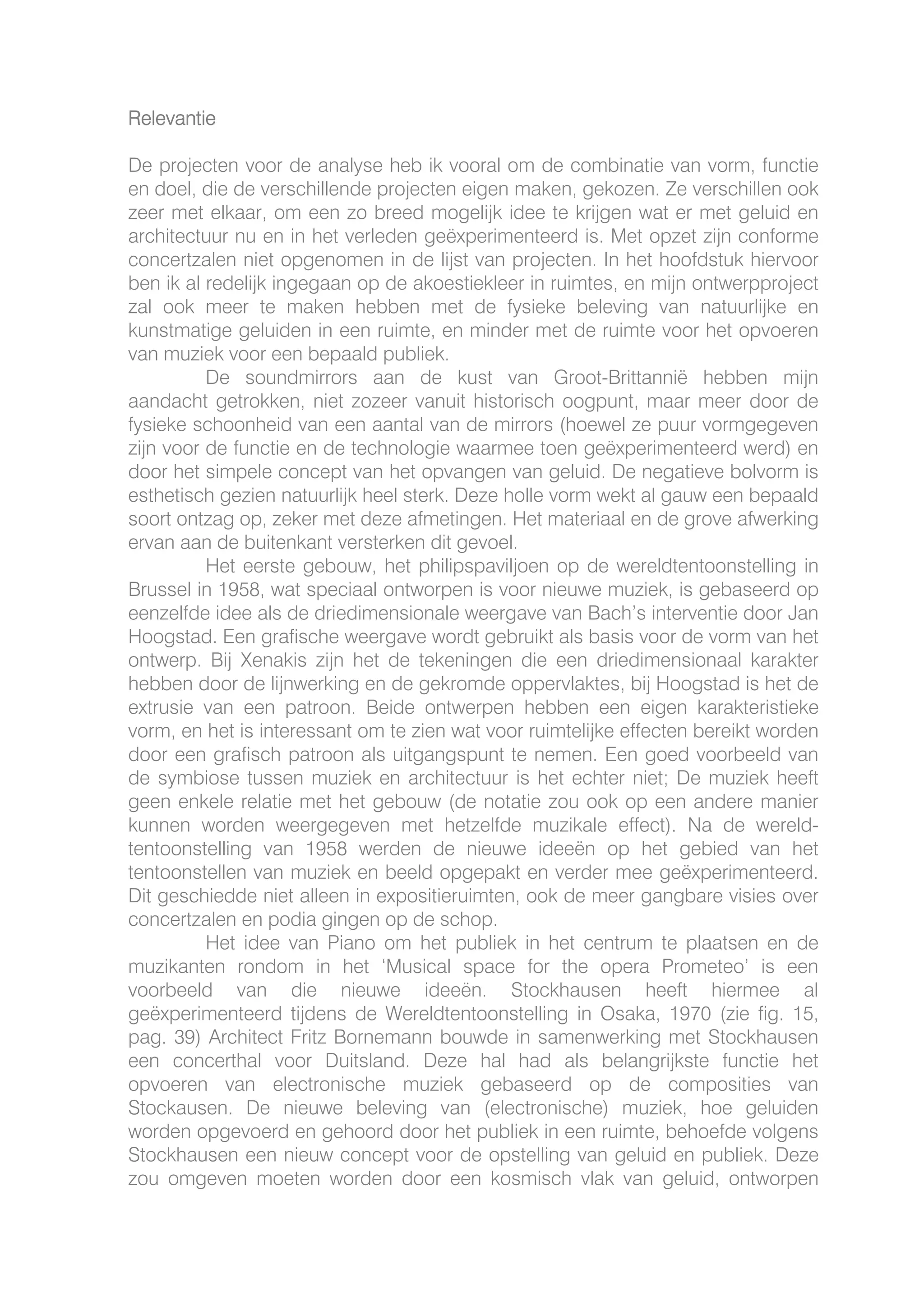 Auditive Architecture