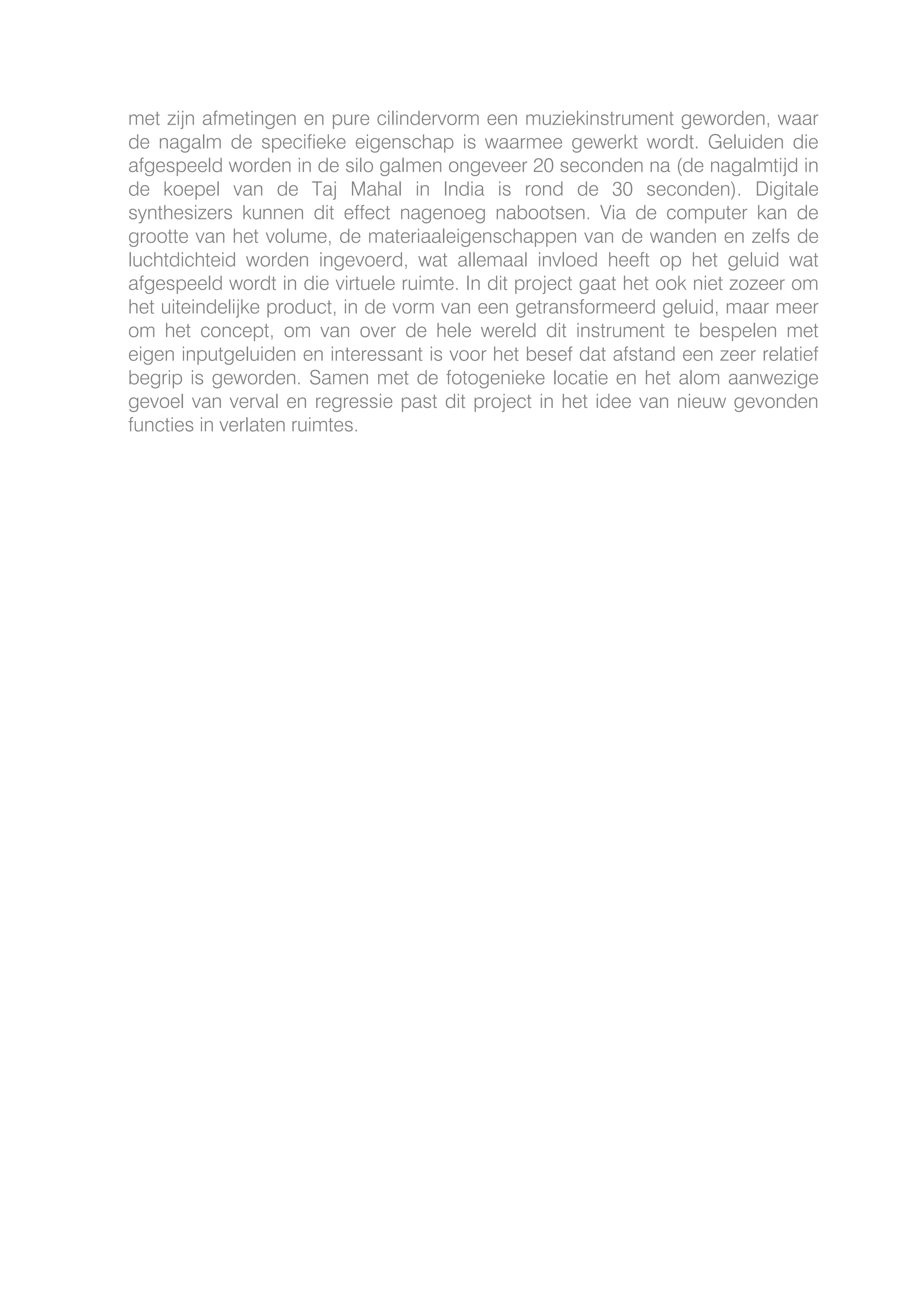 Auditive Architecture