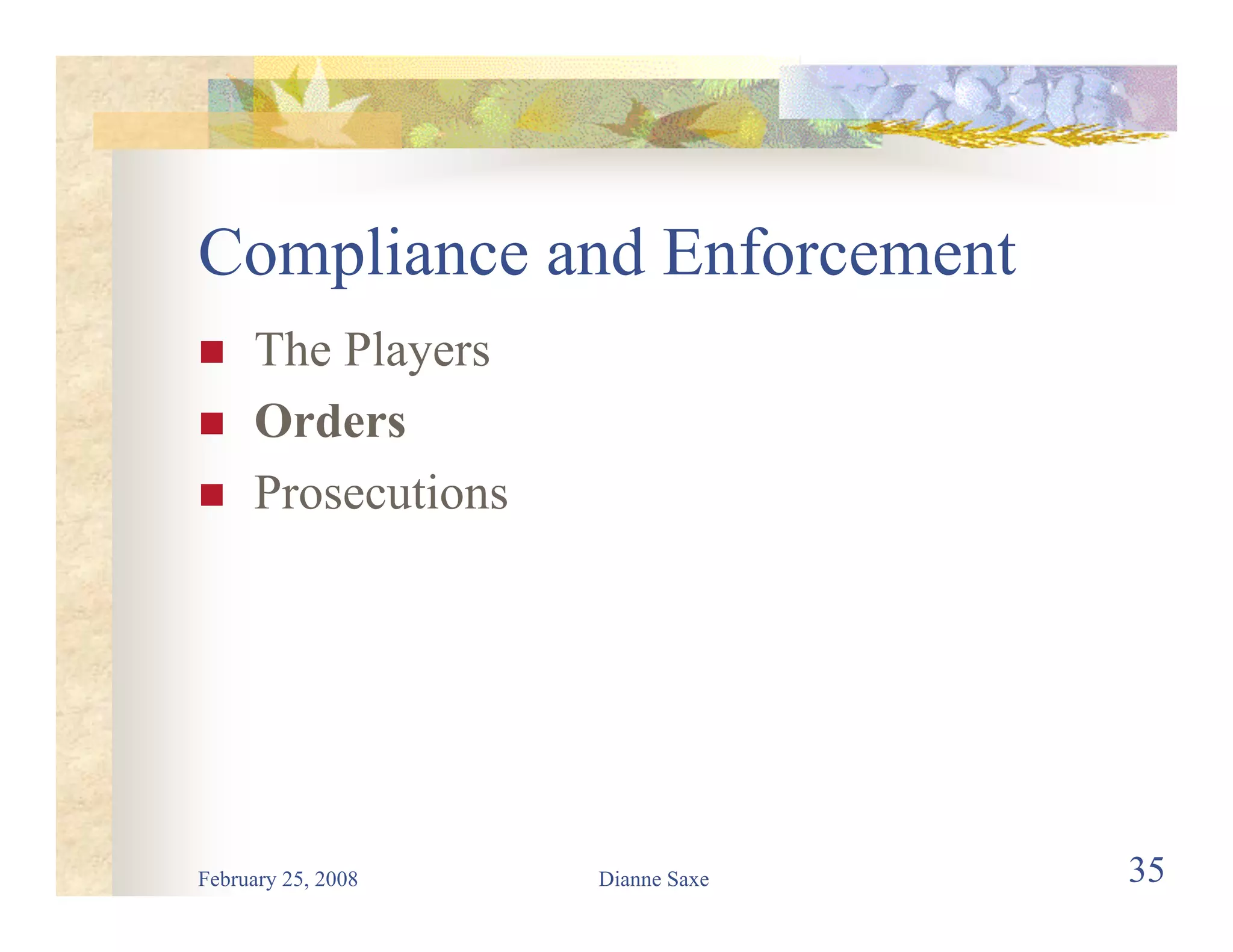 Environmental Law for Road Builders 