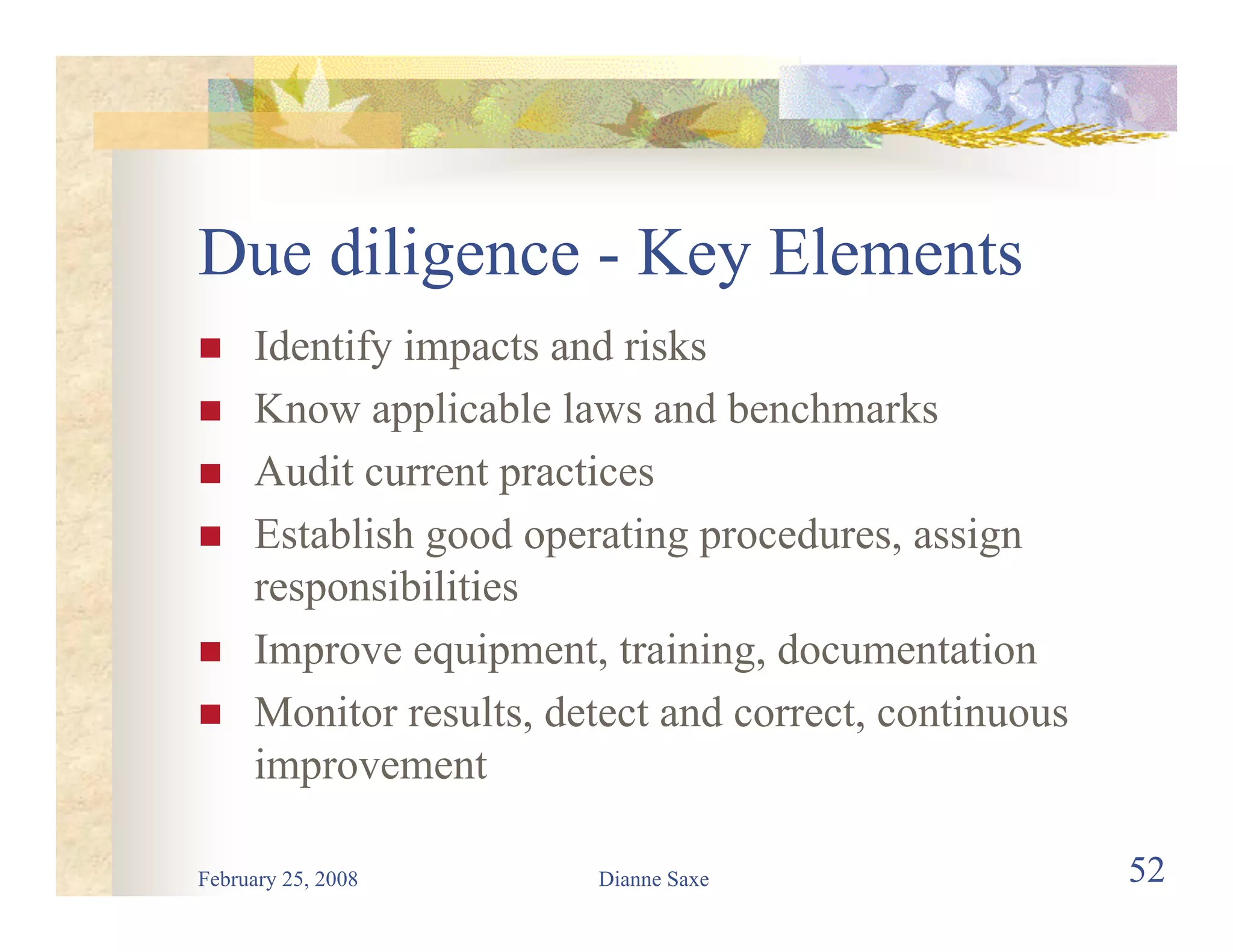 Environmental Law for Road Builders 