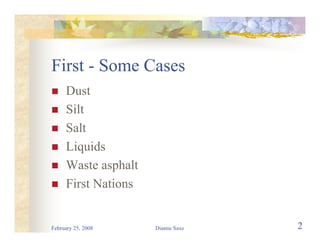 Environmental Law for Road Builders 