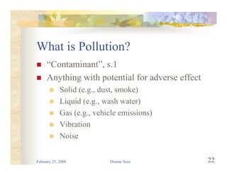 Environmental Law for Road Builders 