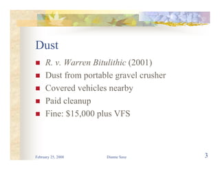 Environmental Law for Road Builders 