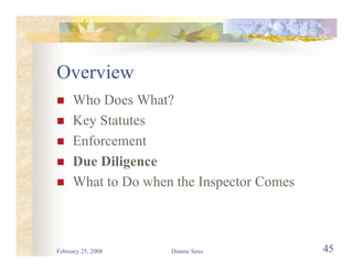 Environmental Law for Road Builders 