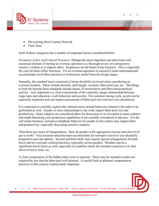 Offshoring Research Operations