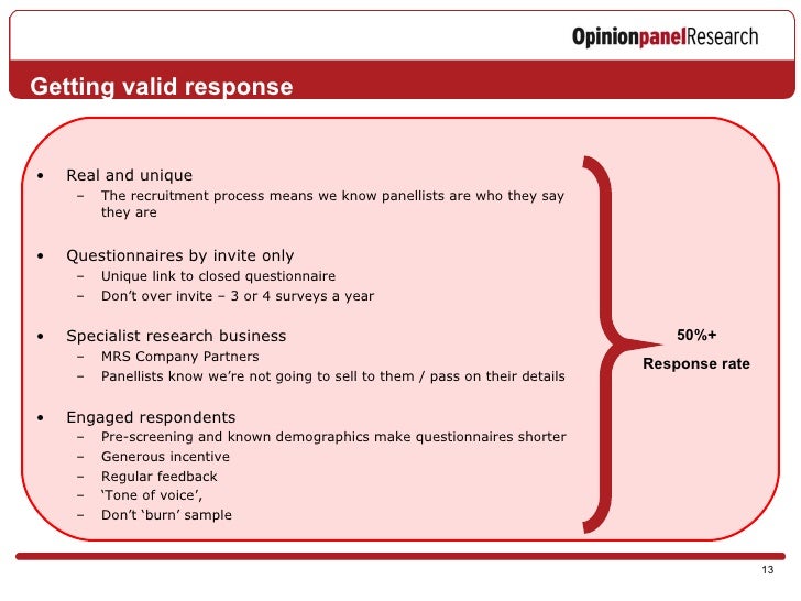Opinionpanel General company presentation