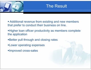 Optimizing E Lending