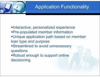 Optimizing E Lending