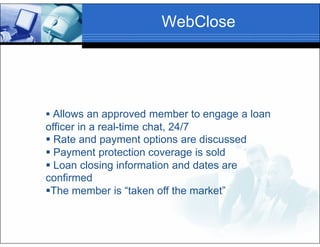 Optimizing E Lending