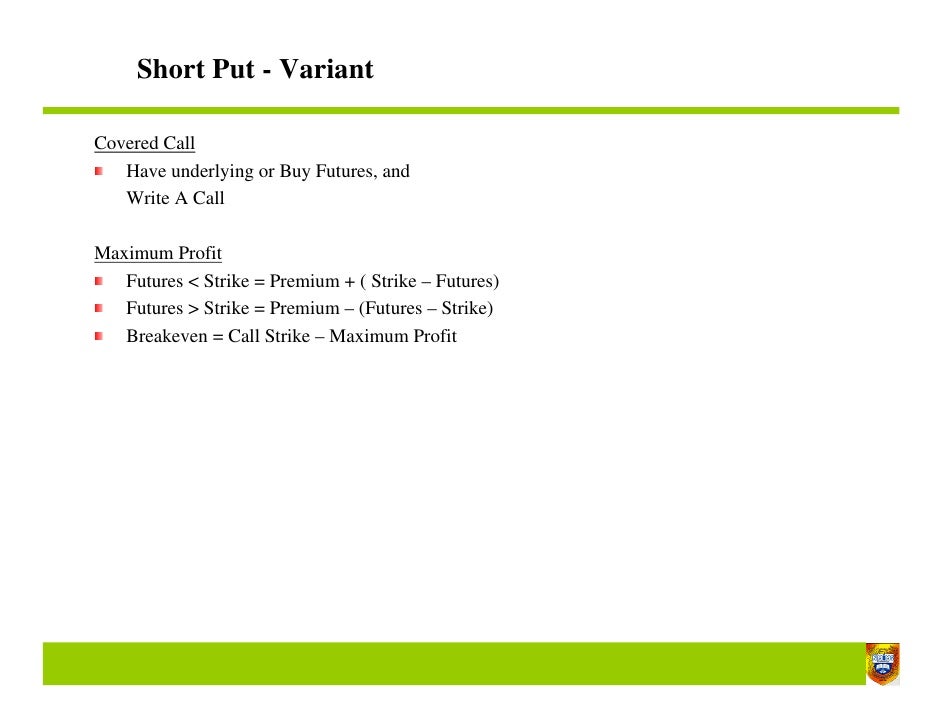 Covered call binary options