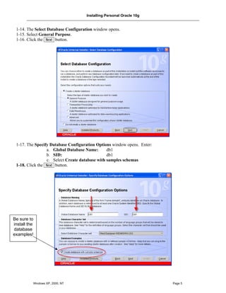 Oracle 10g Installation | PDF