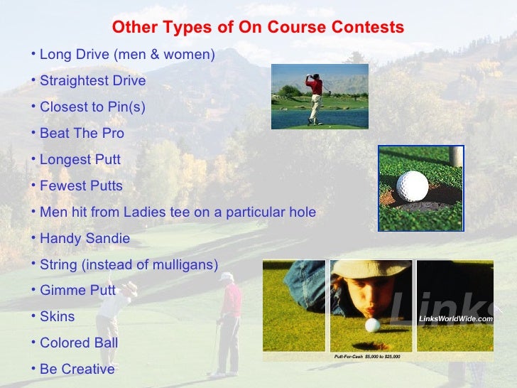 Organizing & Managing a Profitable Golf Tournament