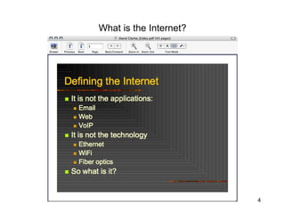 What is the Internet? 