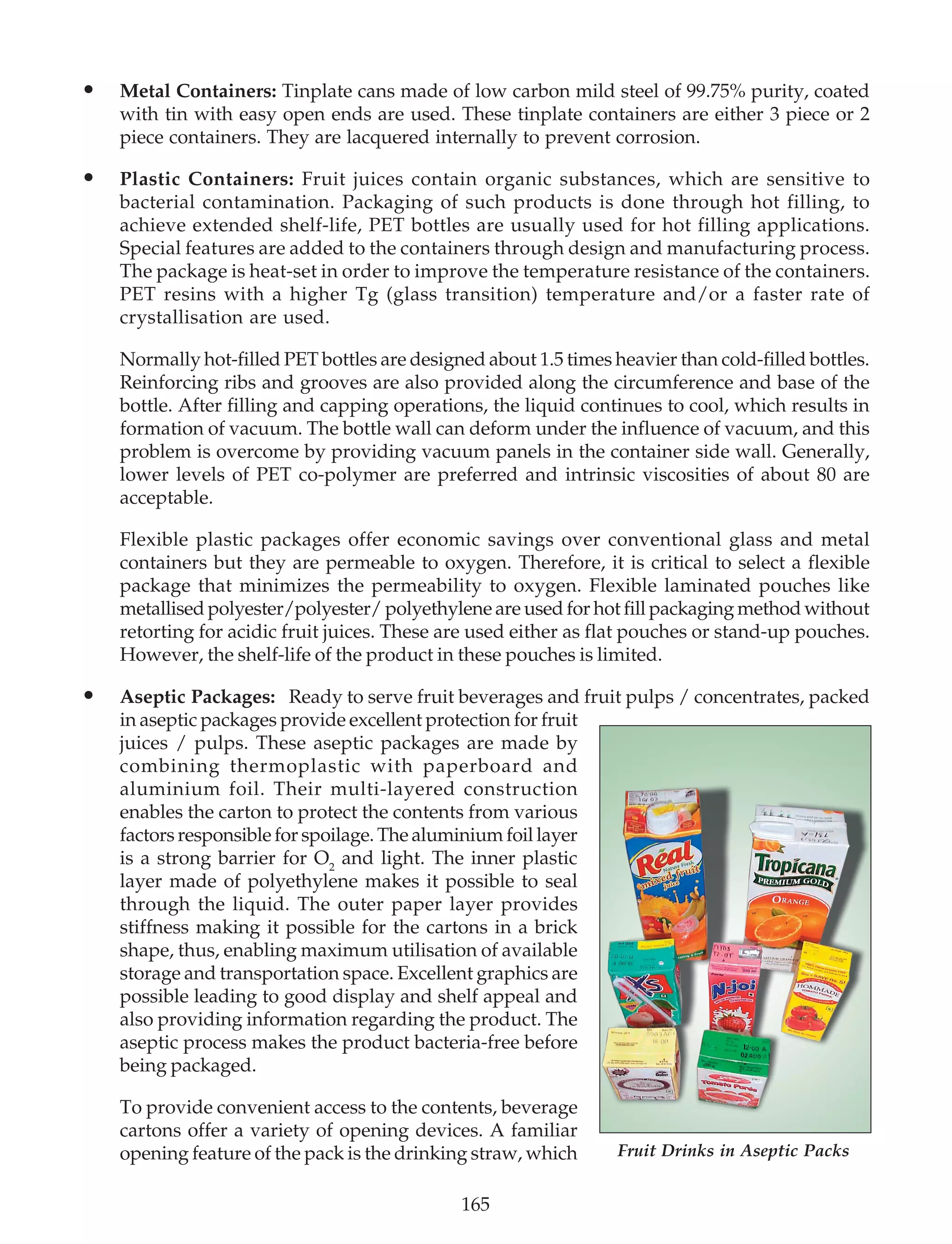 Packaging Of Beverages