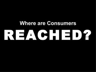 Where are Consumers www.PortlandRadio.org  PORTLAND AREA RADIO COUNCIL  www.RadioAdLab.com REACHED? 