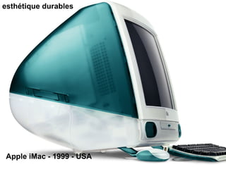esthétique durables Apple iMac - 1999 - USA 