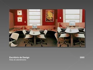 Escritório de Design  2005 Área de atendimento 