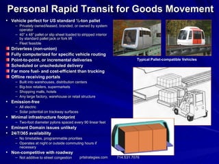 Personal Rapid Transit Essentials | PPT
