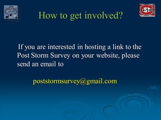 Post Storm Survey Results