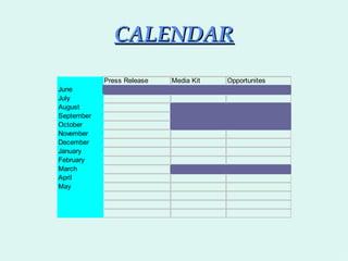 CALENDAR 