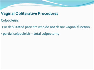 Pelvic Organ Prolapse FNAC | PPT