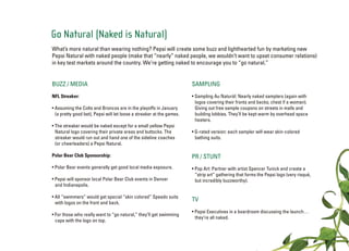 Pepsi Natural Book Viewing