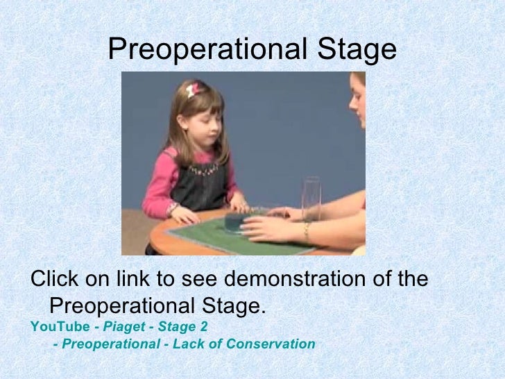 youtube piaget stages of development
