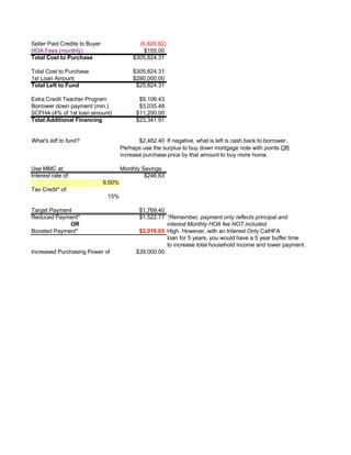Pre Qualification Interview Summary