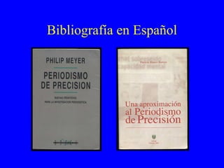 Bibliografía en Español 