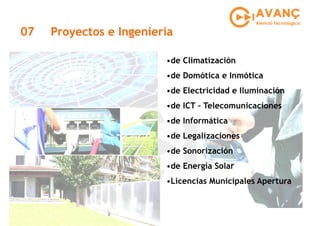 Presentación actividades de Avanç Atenció tecnològica