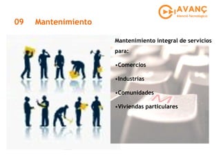 Presentación actividades de Avanç Atenció tecnològica