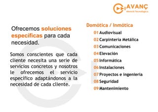 Presentación actividades de Avanç Atenció tecnològica