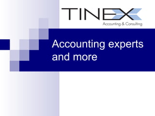 Accounting experts and more 