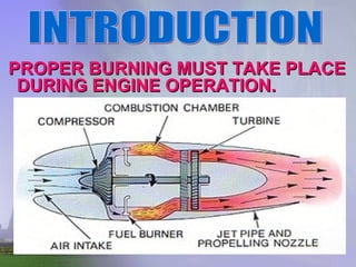 PROPER BURNING MUST TAKE PLACE DURING ENGINE OPERATION.  INTRODUCTION 