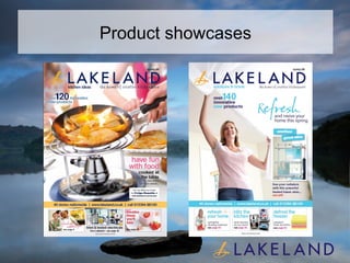 Product showcases 