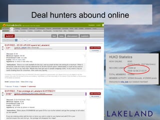 Deal hunters abound online 