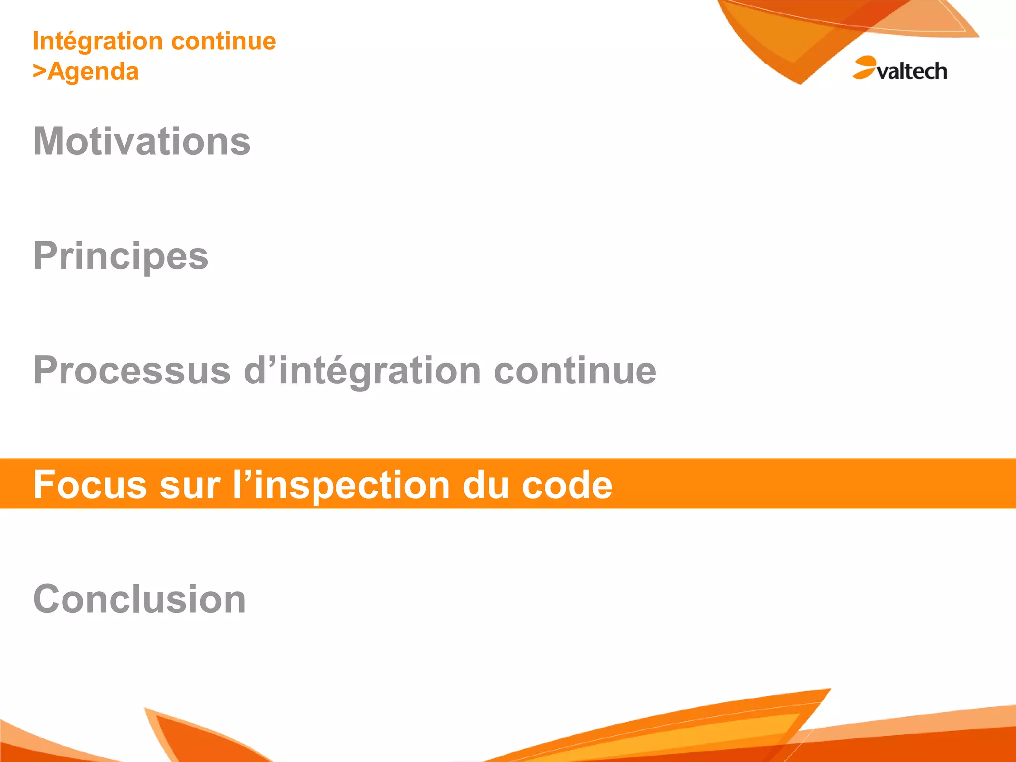 Principes de L'intégration Continue