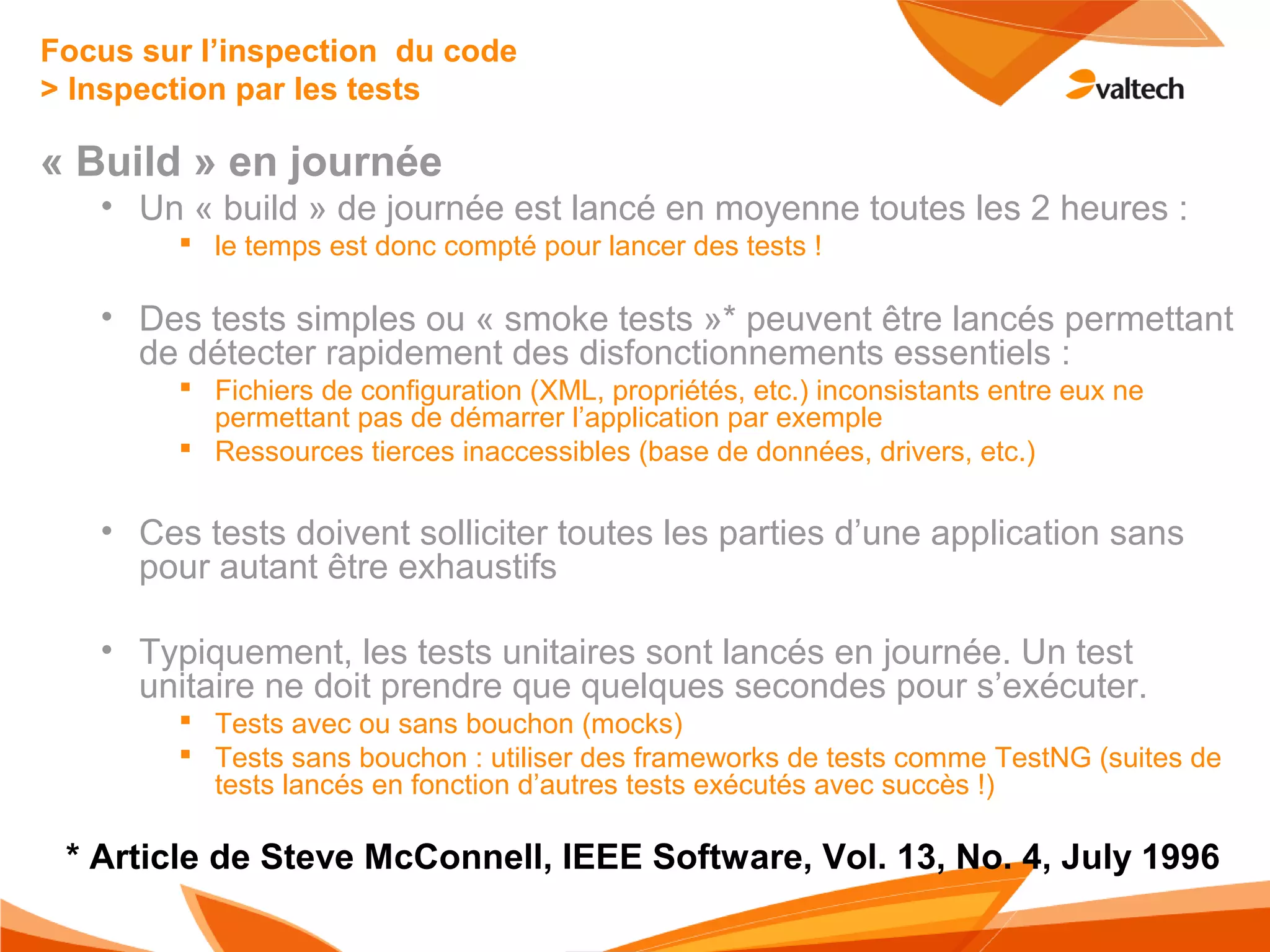 Principes de L'intégration Continue