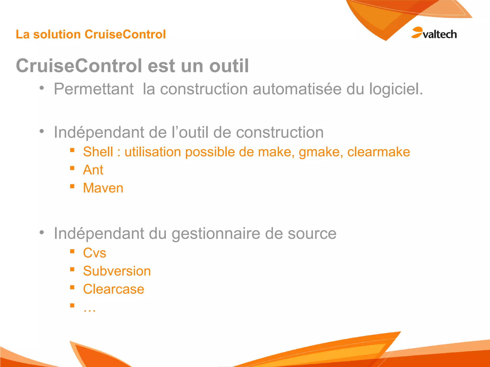 Principes de L'intégration Continue