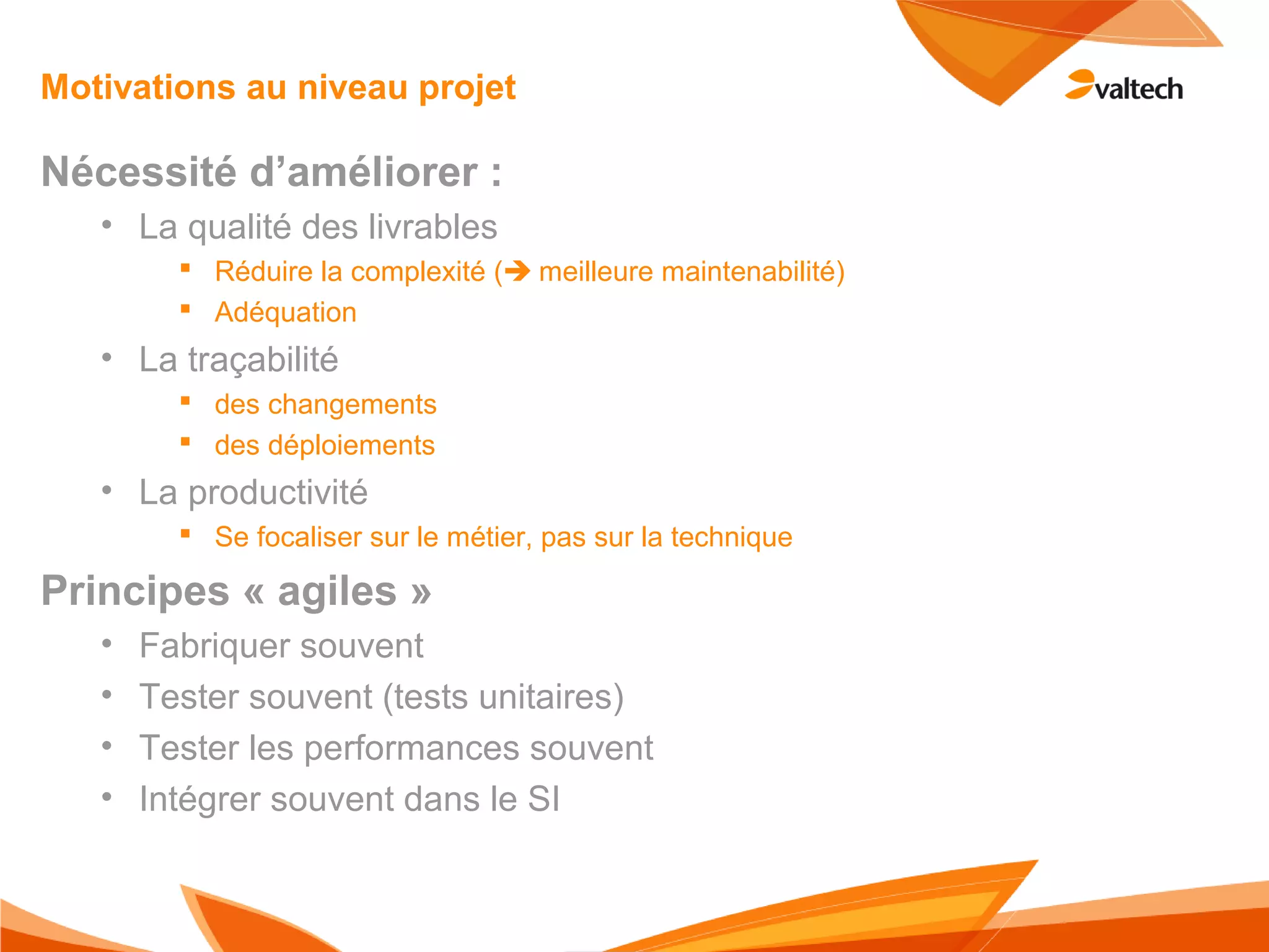 Principes de L'intégration Continue