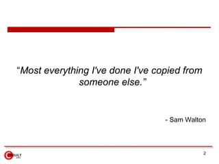 Vision A Roadmap to Achieving Professional Services (PS) Excellence  Use Capability Maturity Model (CMM) to achieve Level 5 (Optimised) 