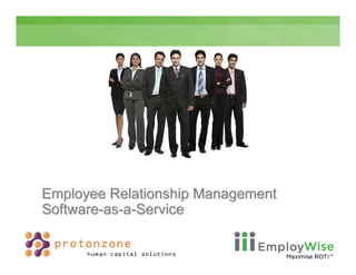 Microsoft Dynamics™ NAV
Employee Relationship Management
Software-as-a-Service
 