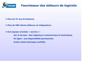 PréSentation Frame Feeder 2009