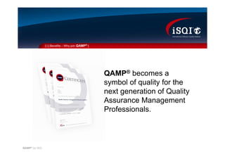 QAMP (Quality Assurance Management Professional)